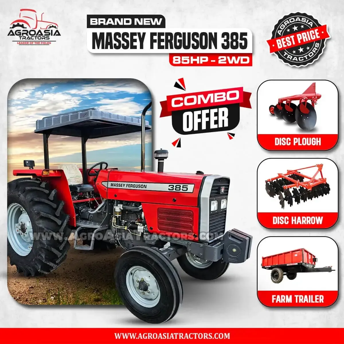 Massey Ferguson 385 2wd for sale