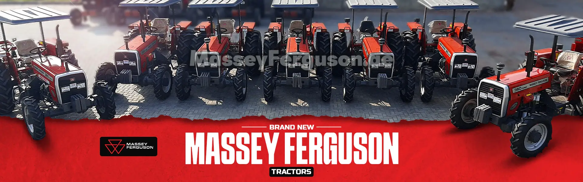 brand new Massey Ferguson tractors