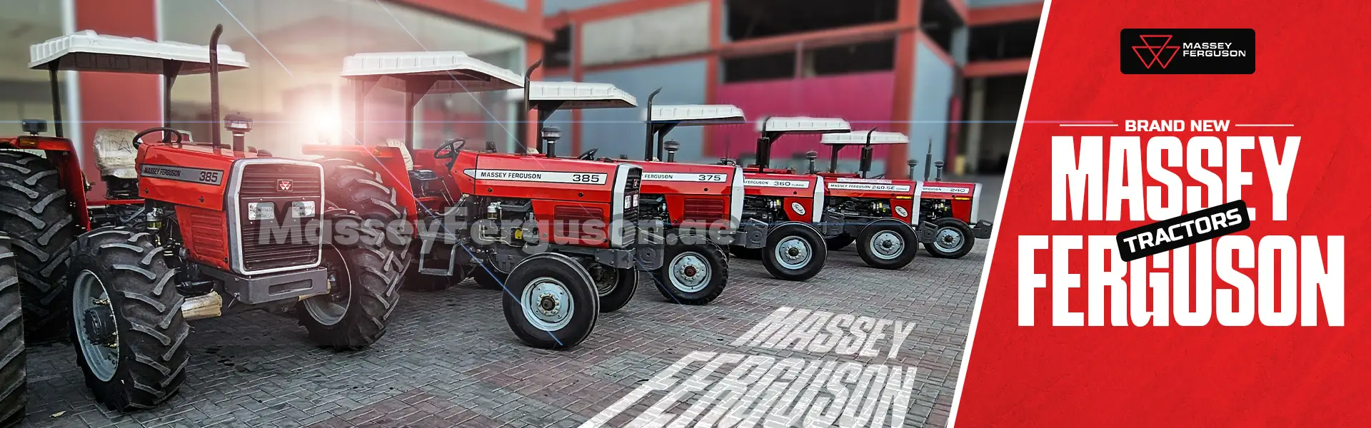 brand new Massey Ferguson tractors
